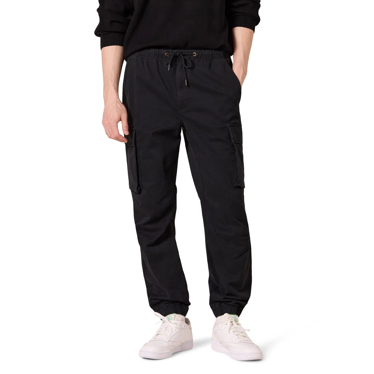 Amazon Essentials Uomo Pantaloni Jogger Cargo con Coulisse in Vita dalla vestibilità Standard