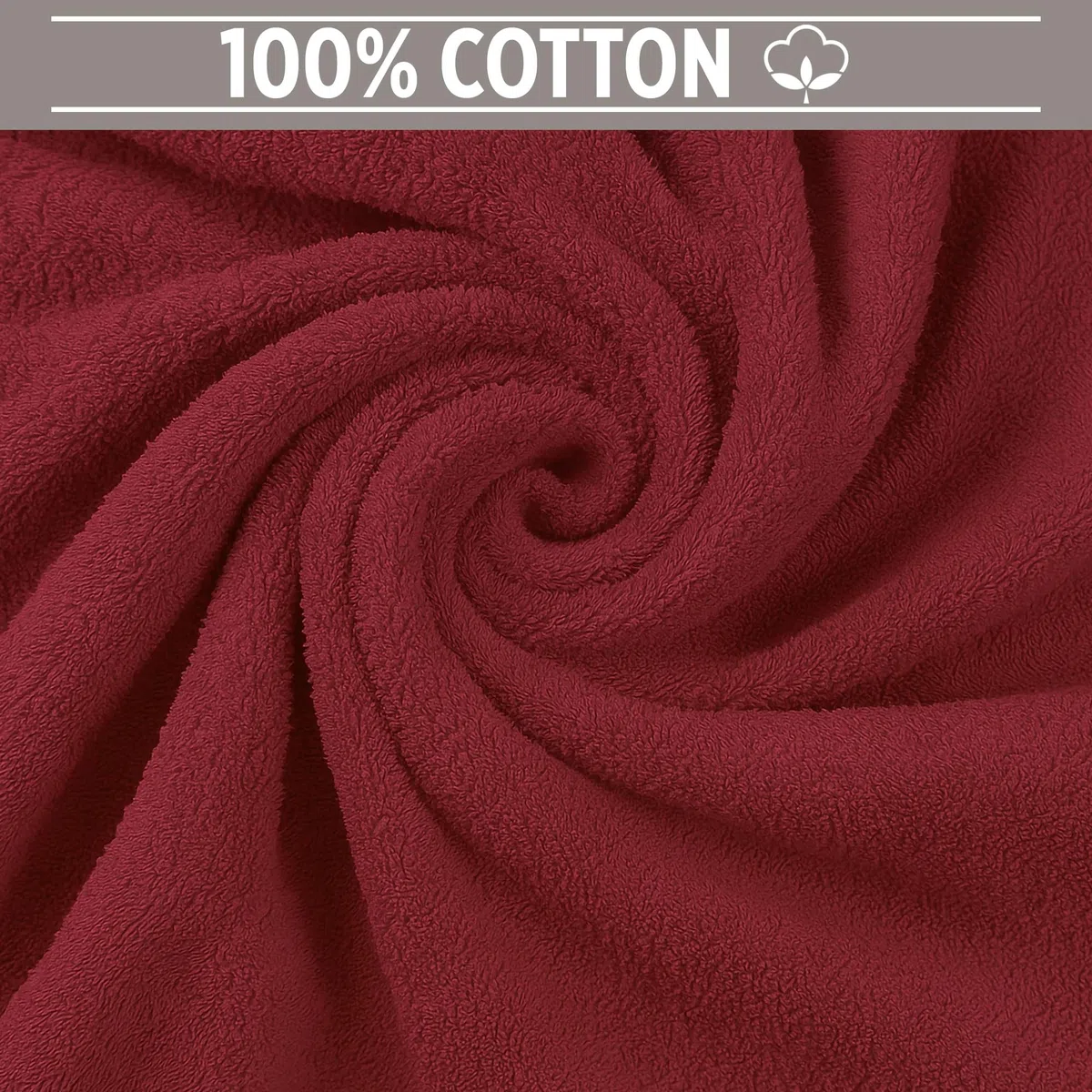 Accappatoio Unisex in Spugna 100% Cotone 400 gr con Cappuccio – Morbido e Assorbente, con Cintura, Tasche e Appendino – Uomo Donna Adulto