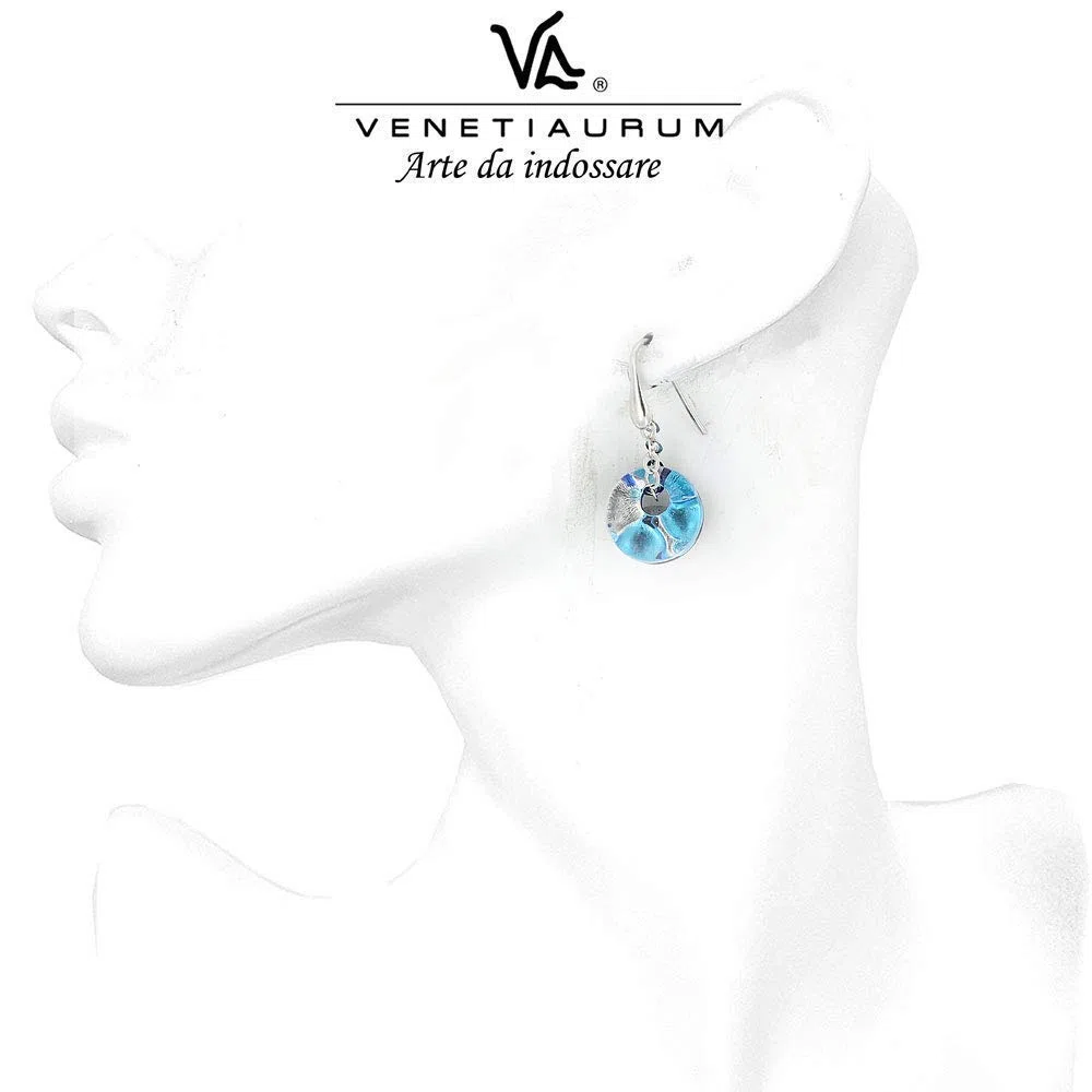 Venetiaurum - Offerta Orecchini da Donna con Perle Polo in Vetro Originale di Murano e Argento 925 - Gioiello Made in Italy Certificato