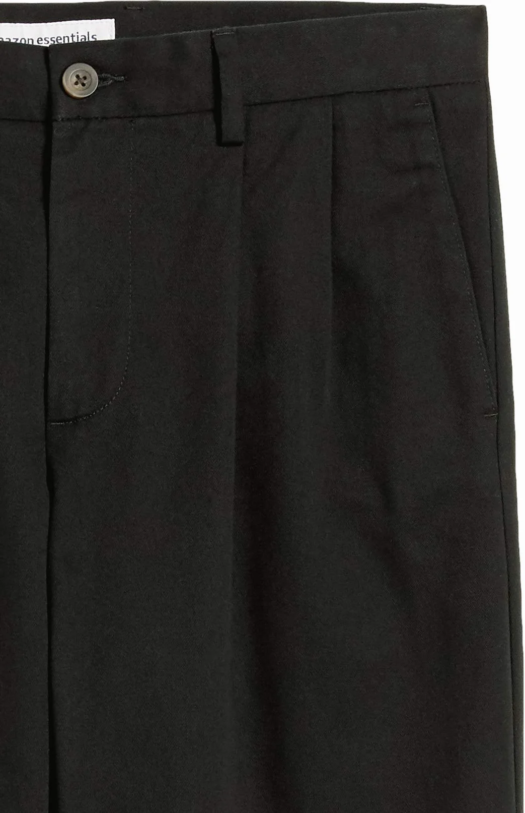 Amazon Essentials Pantaloni Chino Plissettati Anti-Piega, Vestibilità Classica (Disponibili in Taglie Forti) Uomo