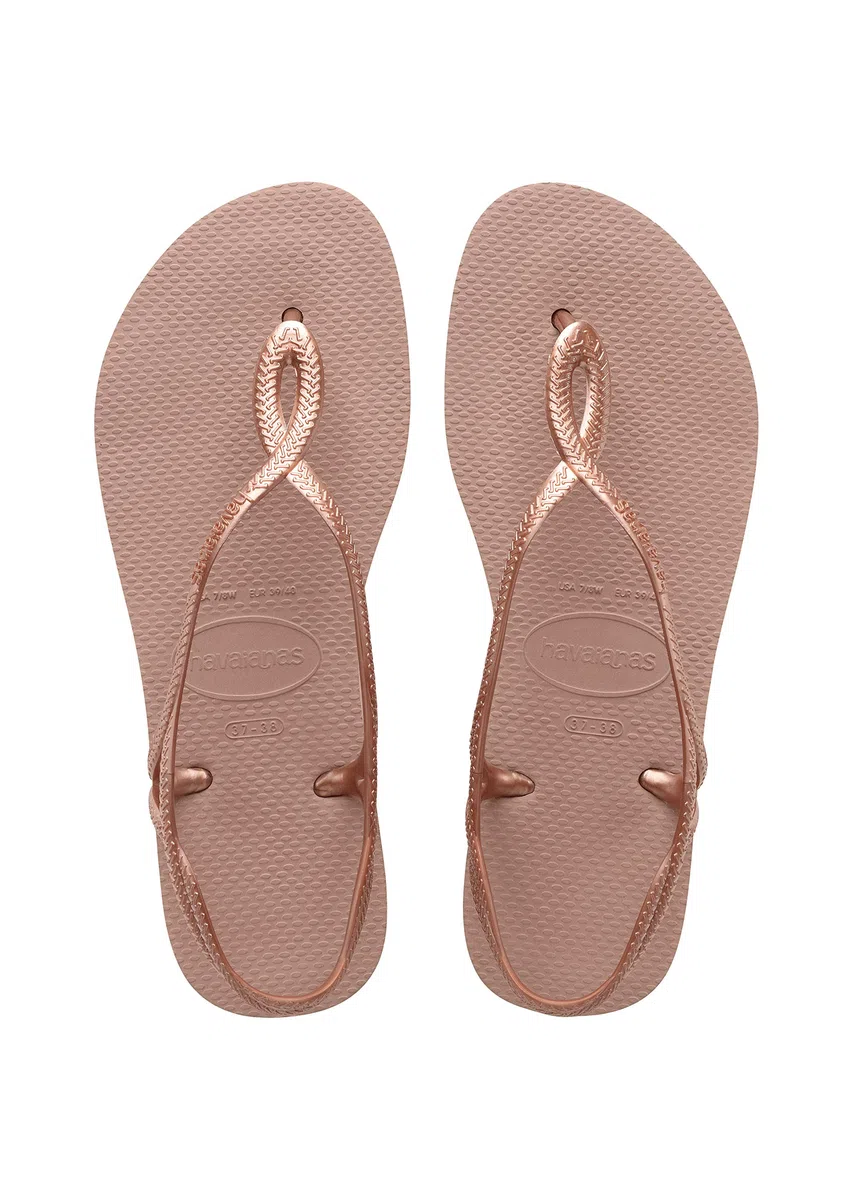 Havaianas - Kids Flores, Infradito, Comode, Resistenti E Divertenti, Suola Con Stampa Floreale, Cinghie Metalliche E Suola Antiscivolo, Bambine e ragazze