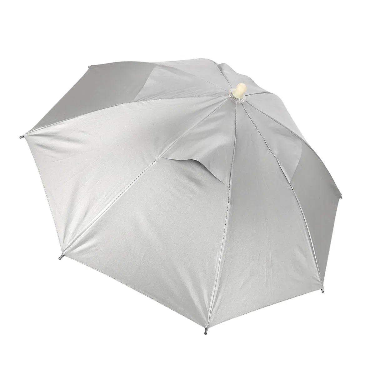 Cocoarm Cappello per ombrello a mani libere con protezione UV impermeabile, berretto per ombrello, cappello da pesca, protezione solare, facile apertura e chiusura per pesca, concerti