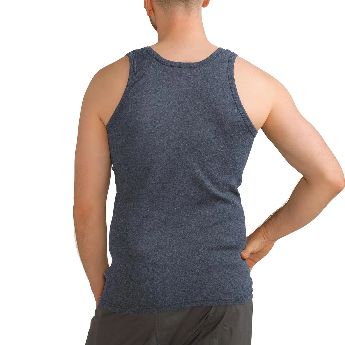 MT Confezione da 6 canottiere da uomo in cotone Classic – a costine sottili o doppie