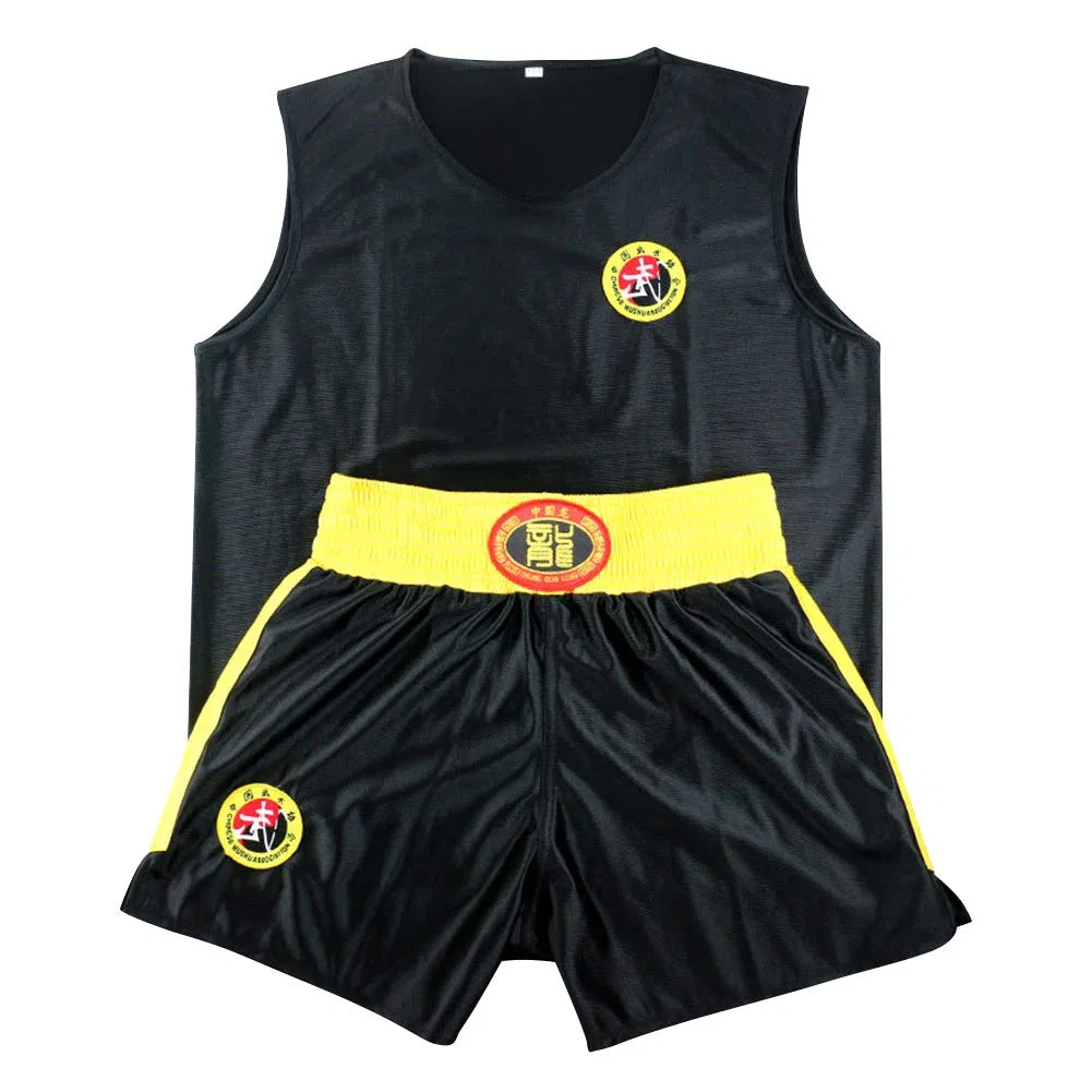 Boxe Sanda Arti Marziali Abbigliamento Unisex Adulti Bambini - Combattimento Shorts Kung Fu Performance sul Palco Muay Thai Karatè Esibizione di Judo Spettacolo