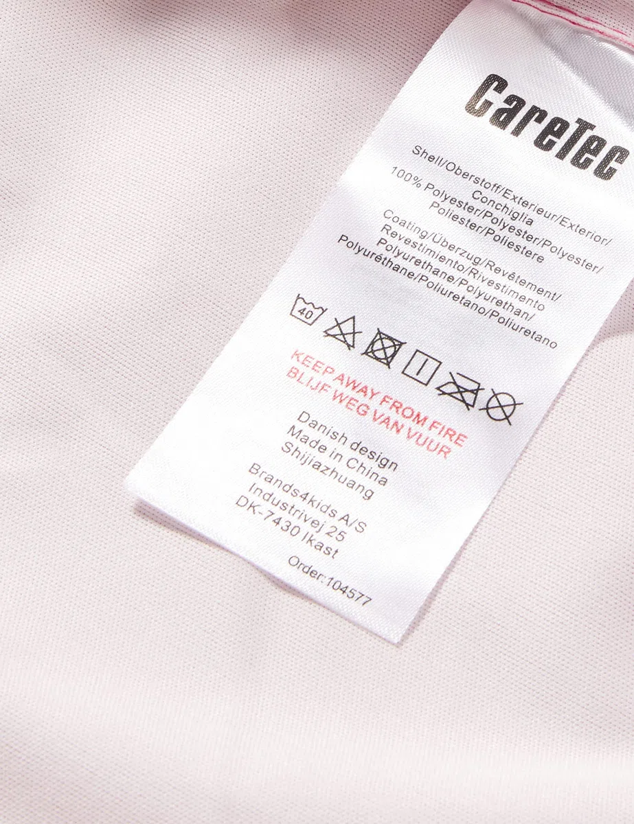 CareTec Rain Jacket - Pu W/O Fleece Giacca Impermeabile Bambine e Ragazze (Pacco da 1)