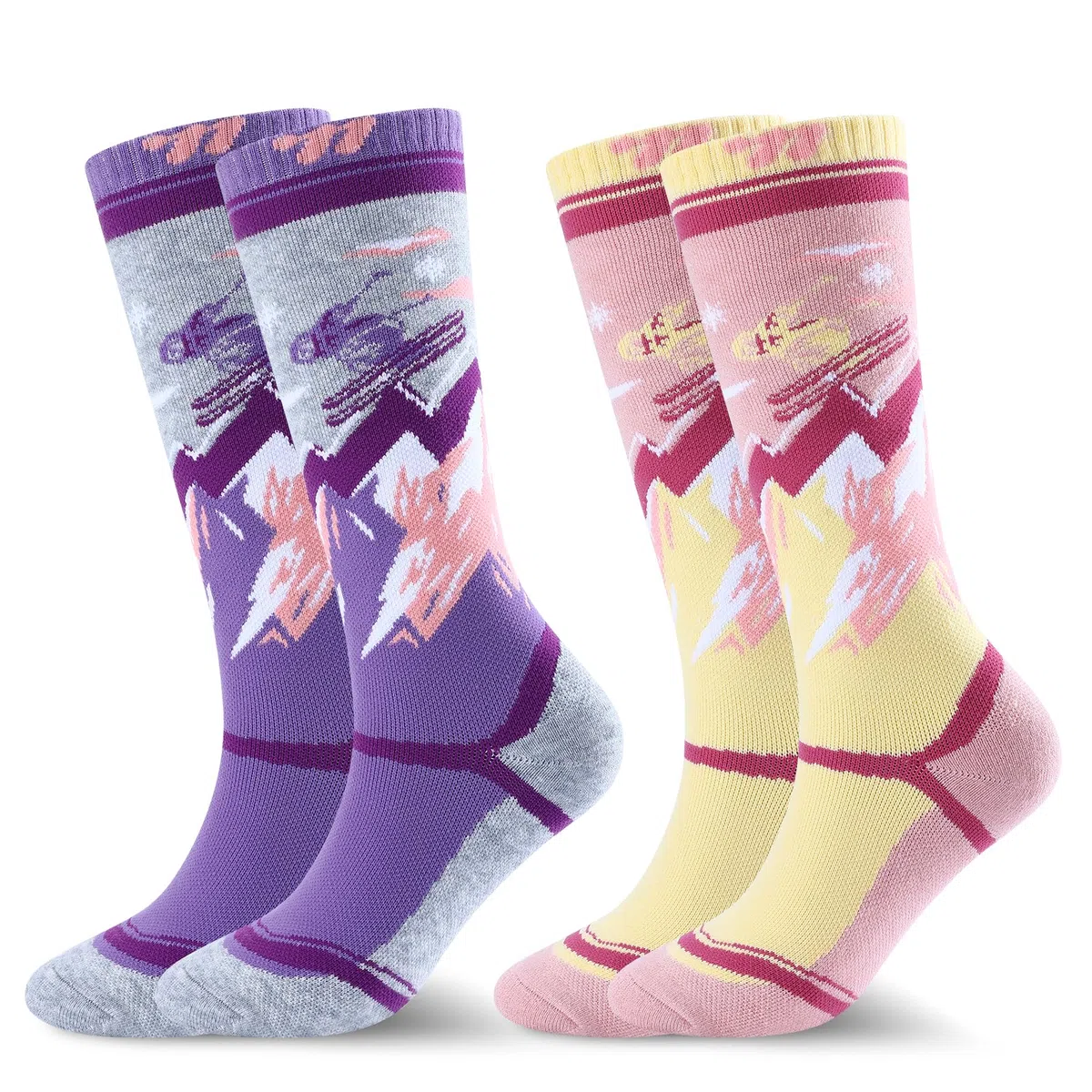 West Biking 0216056 Calze da sci per ragazzi Unisex - Adulto