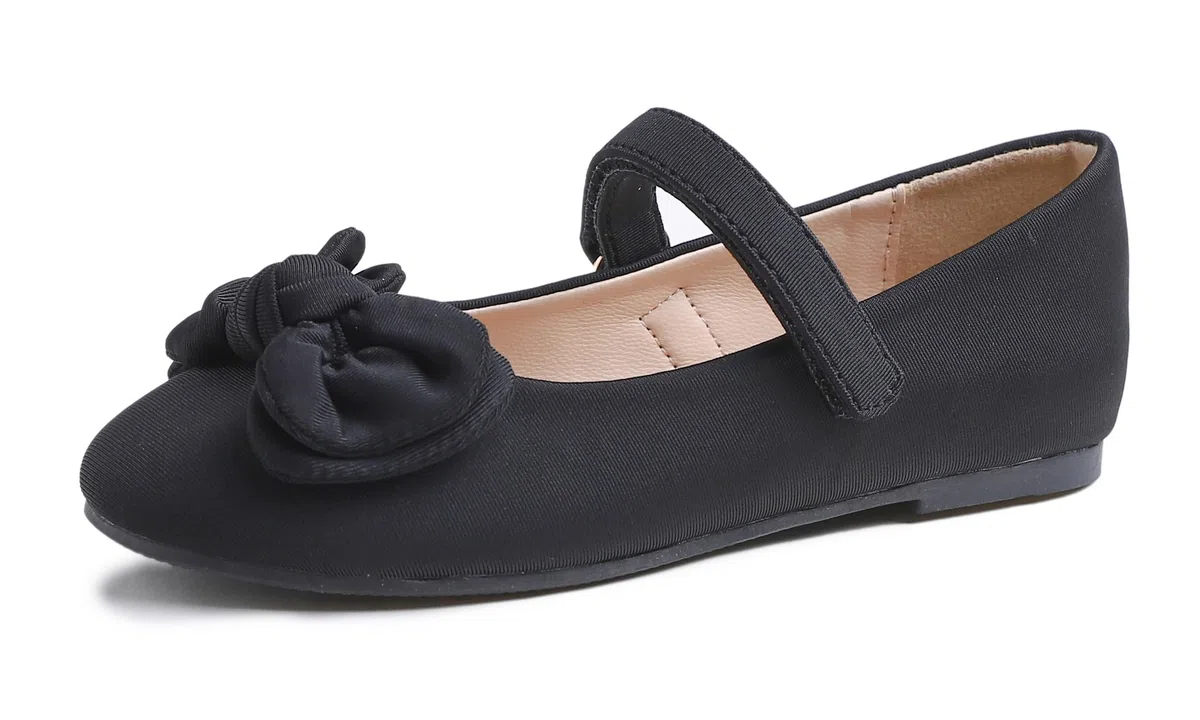 Feversole Girls Cute Dress,Ragazze Mary Jane Strap Scarpe Basse Ballerine da Principessa Scarpe da Scuola Piatte