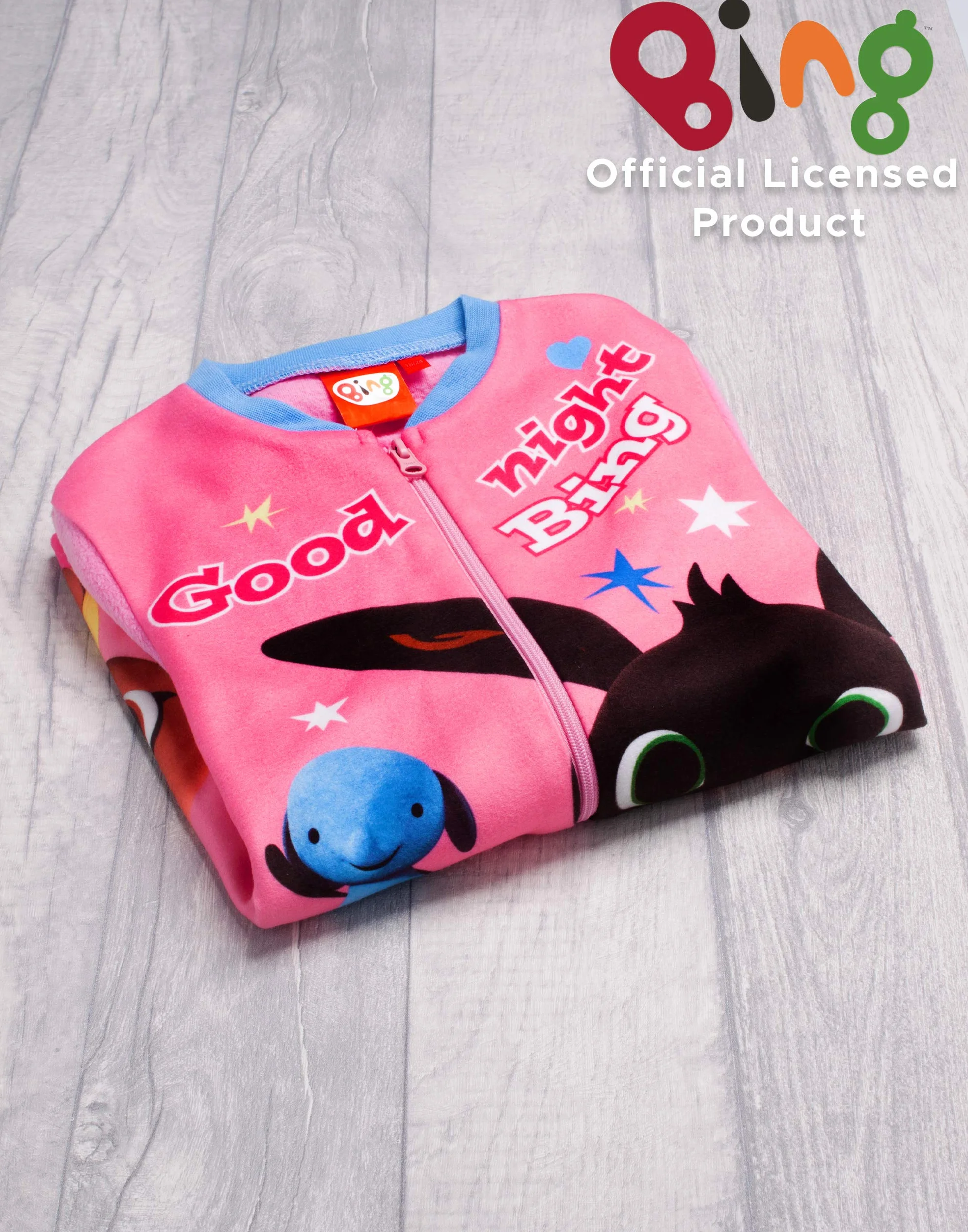 Bing CBeebies Bunny And Friends Good Night Tutina Ragazze Character