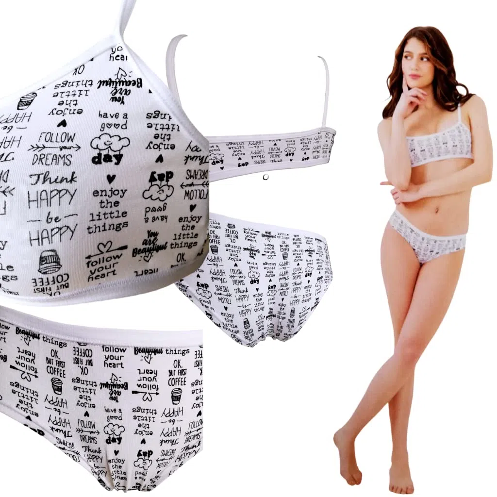 JADEA Coordinato Brassiere e Slip Teen