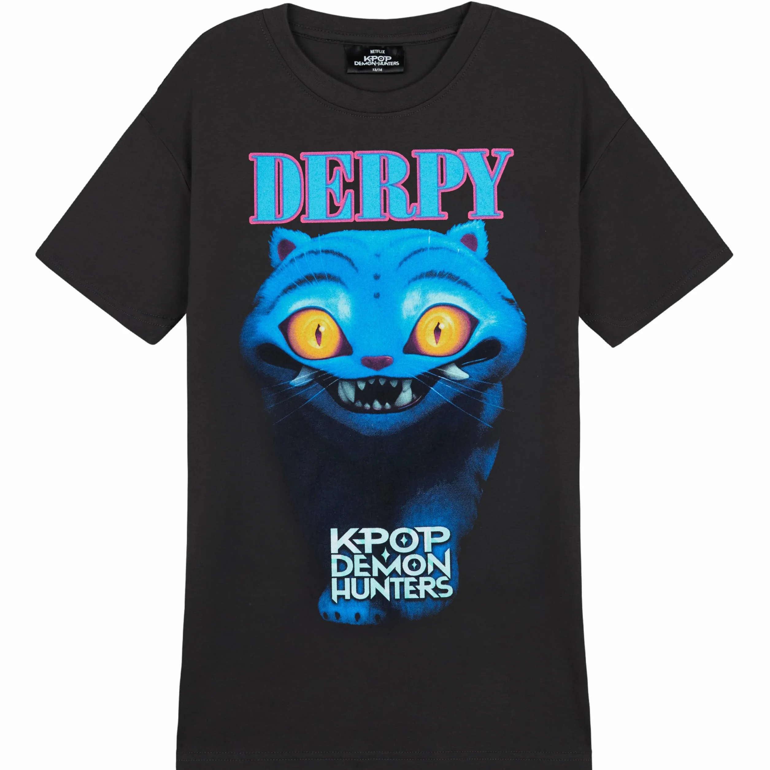 KPop Demon Hunters Ufficiale Maglietta Bambina e Adolescenti, Morbido Traspirante Girocollo Freddo T-Shirt, Regalo Ragazza