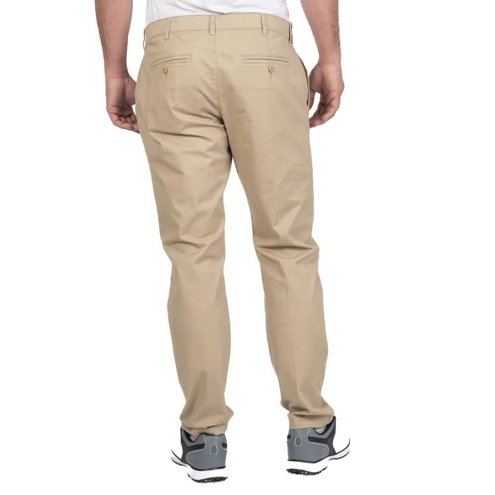 Island Green - Pantaloni Chino in Cotone Elasticizzato, Pantaloni da Golf Uomo
