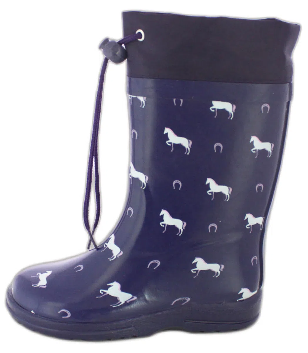 Beck Horses Stivali di Gomma Bambine e ragazze