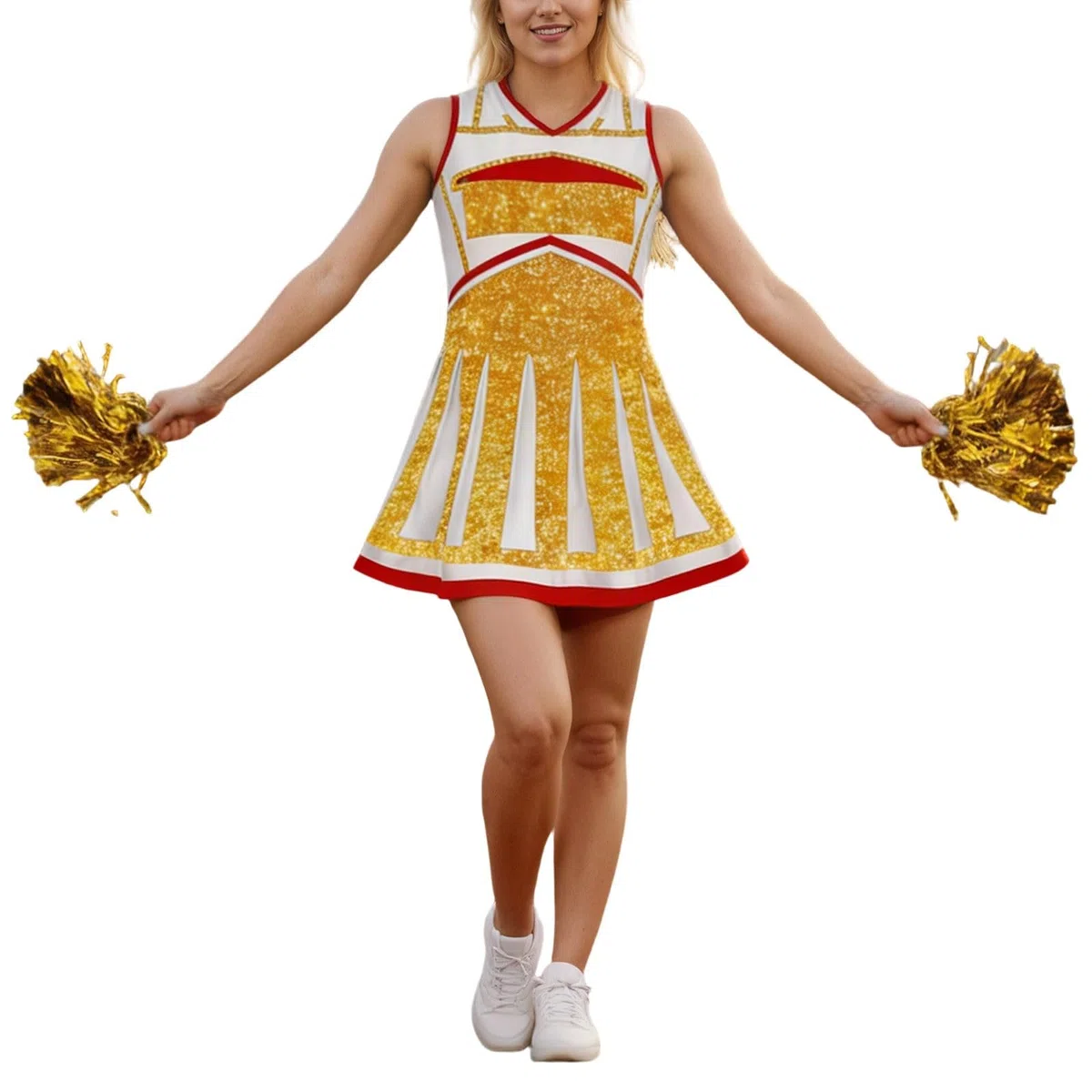Abito corto per le donne gonna cheerleader uniforme cheerleader ragazze abito pieghettato sport abiti da sera alla moda per spettacoli di danza abiti sexy di tendenza primavera estate
