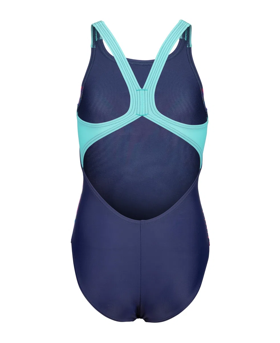 Arena G Arena Lit Logo Swimsuit V Back L One Piece Bambine e Ragazze (Pacco da 1)