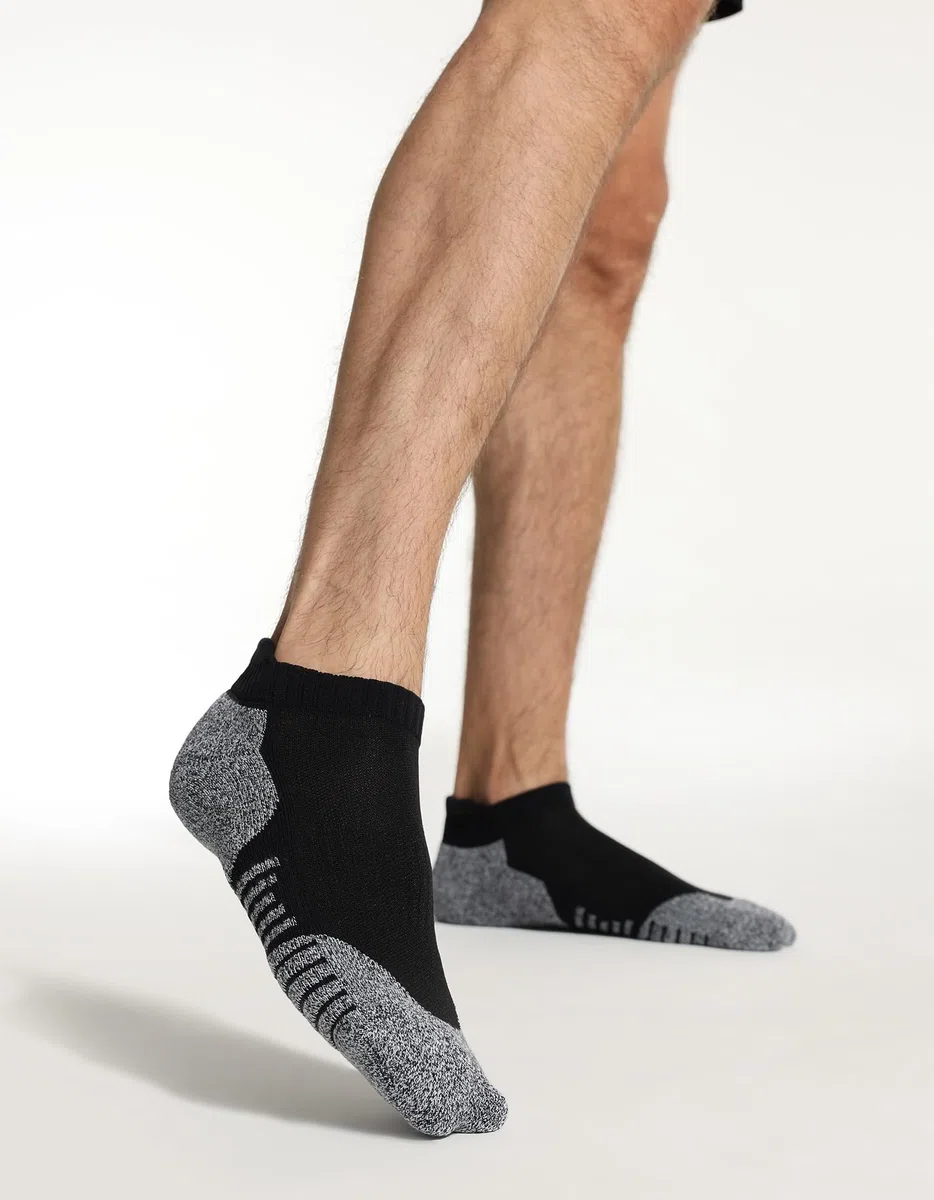 CLOSEMATE 6 Paia Calze Corte Calzini Sportive Uomo Donna Traspirante Cotonee in Spugna Corsa Crossfit