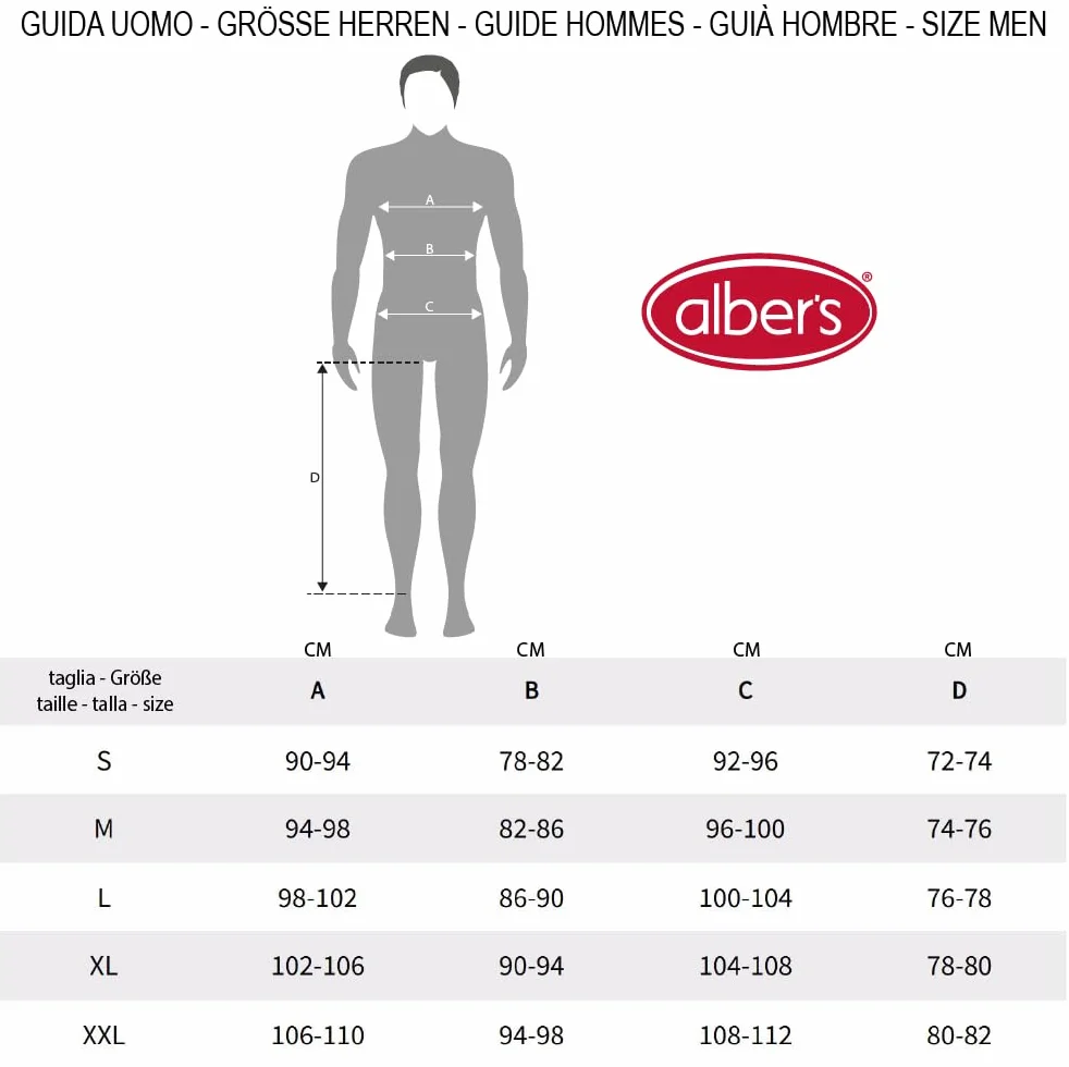 Alber’s – Set Pigiama Uomo in Cotone Elasticizzato – Maglia con Stampa a Maniche Corte e Pantaloncino Coordinato