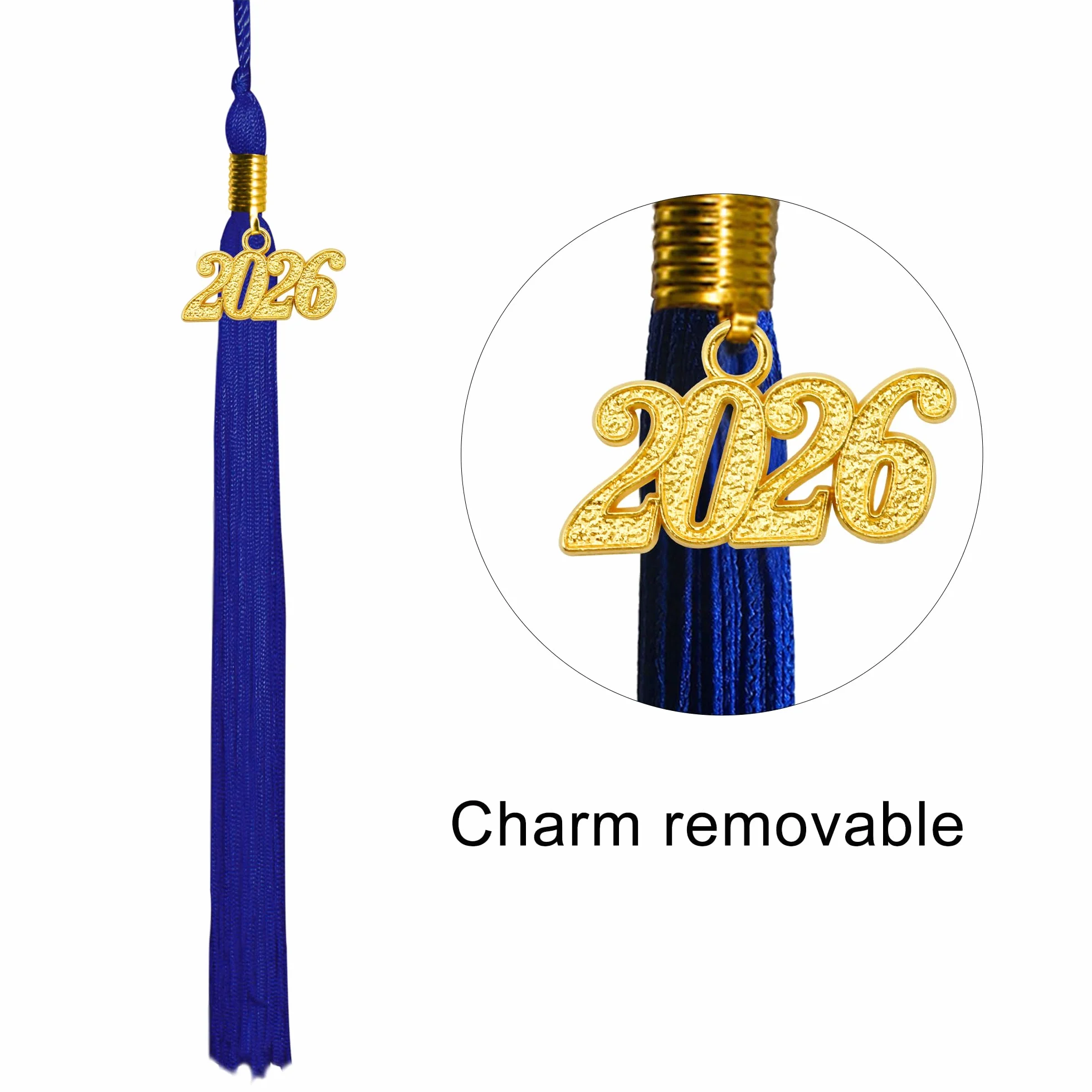 GraduationMall 2026 Ragazzo Ragazza Toga Laurea Cappello e Abito per Bambini Stola Laurea Prescolare Scuola - 12 Colori