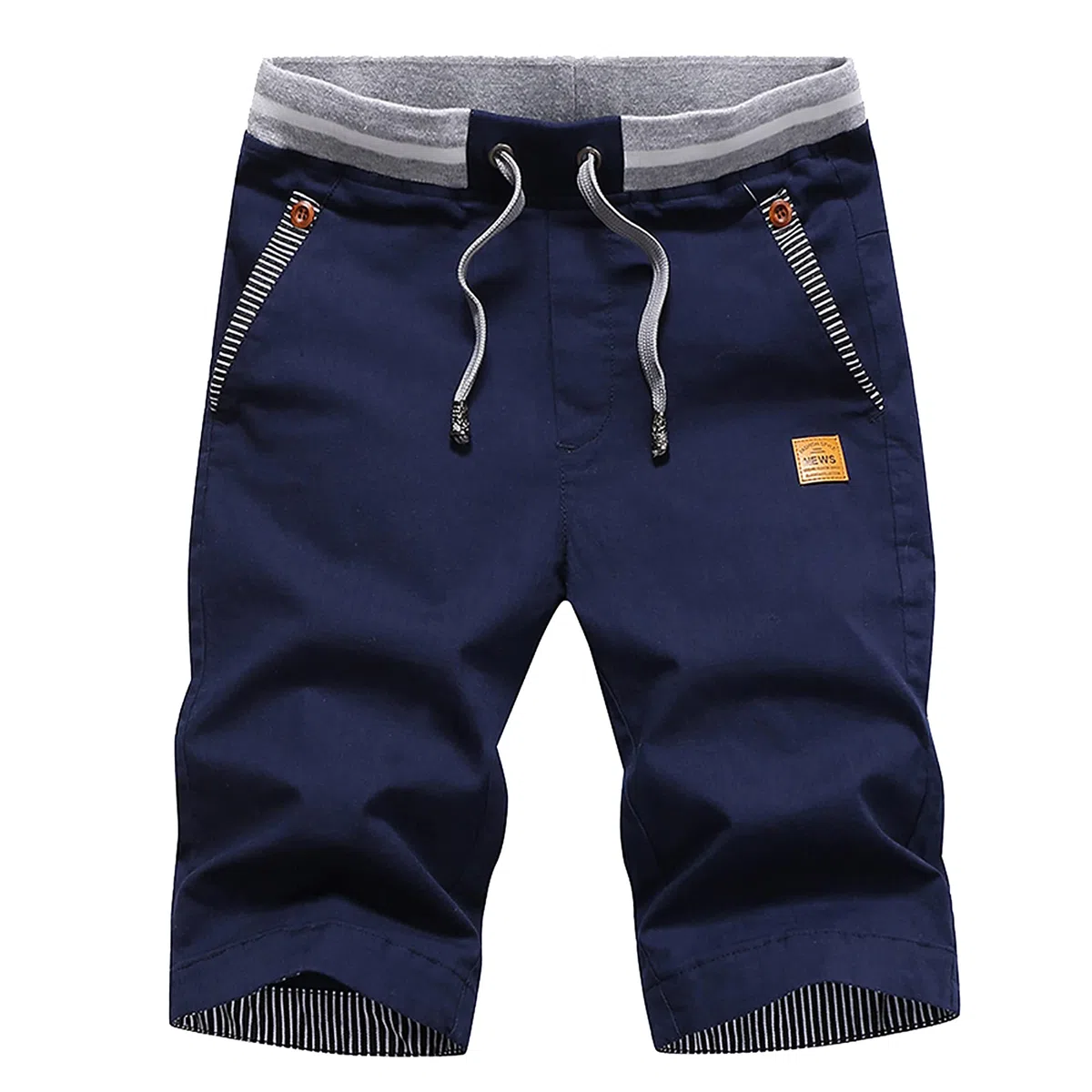 HCSS Pantaloncini Uomo Bermudas Shorts Cotone Estivi Pantaloncini con Tasche Stringa