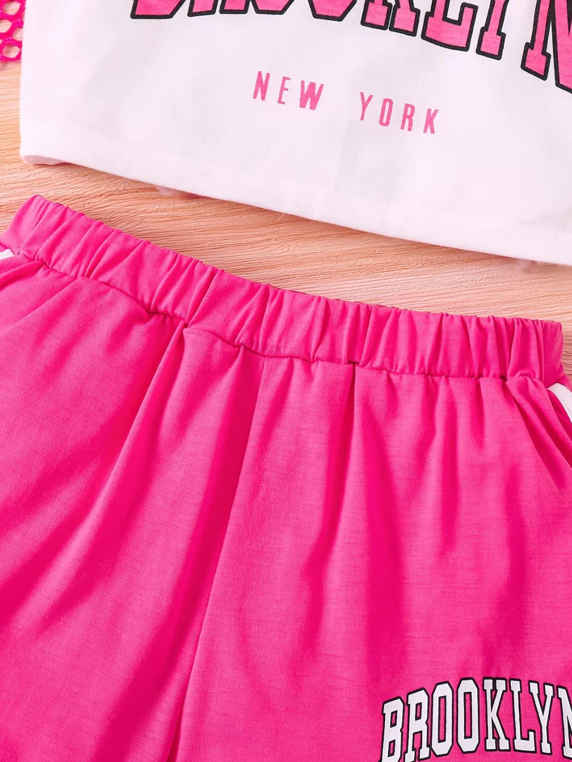 Abiti estivi per ragazze, set da 3 pezzi, casual, vestibilità ampia, top senza maniche, pantaloncini, per attività all'aperto, età 8-14, abbigliamento da gioco comodo e traspirante. #12