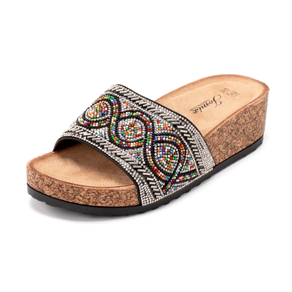 JOMIX Ciabatte Estive da Donna Suola in Sughero Antiscivolo Alla Moda e Confortevoli WCF250335