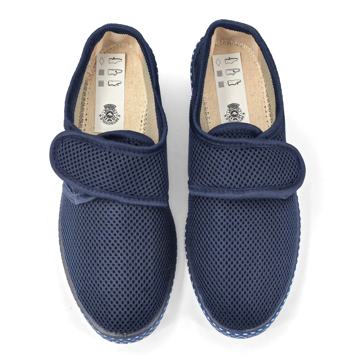 JOMIX Pantofole Uomo Estive Ciabatte da Anziani con Strappo Scarpe Lavabile in Lavatrice da Casa ITU1897