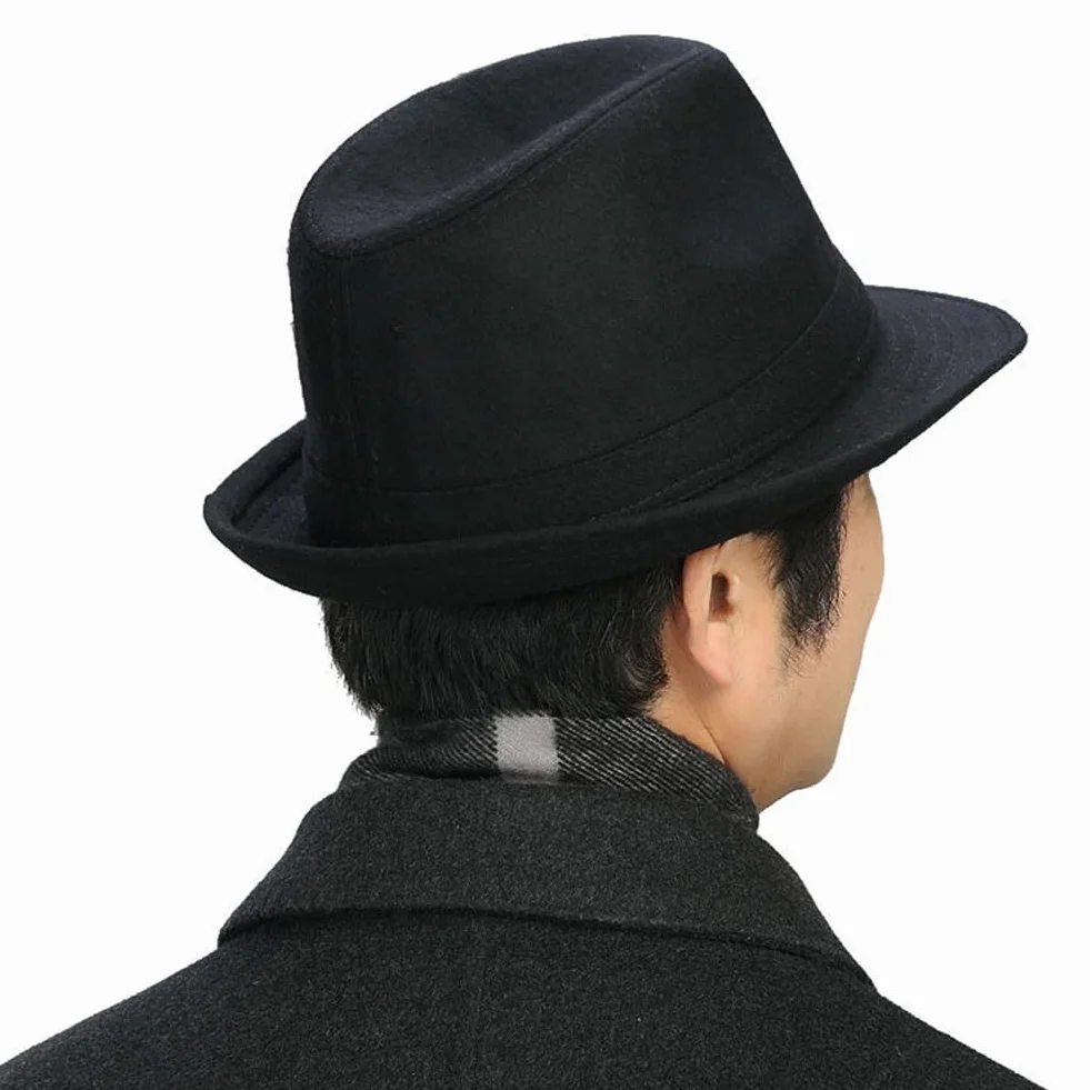 Cappello Fedora stile retrò classico Manhattan, cappello jazz, unisex, per spettacoli teatrali, feste, spettacoli, cosplay, matrimoni, vita quotidiana
