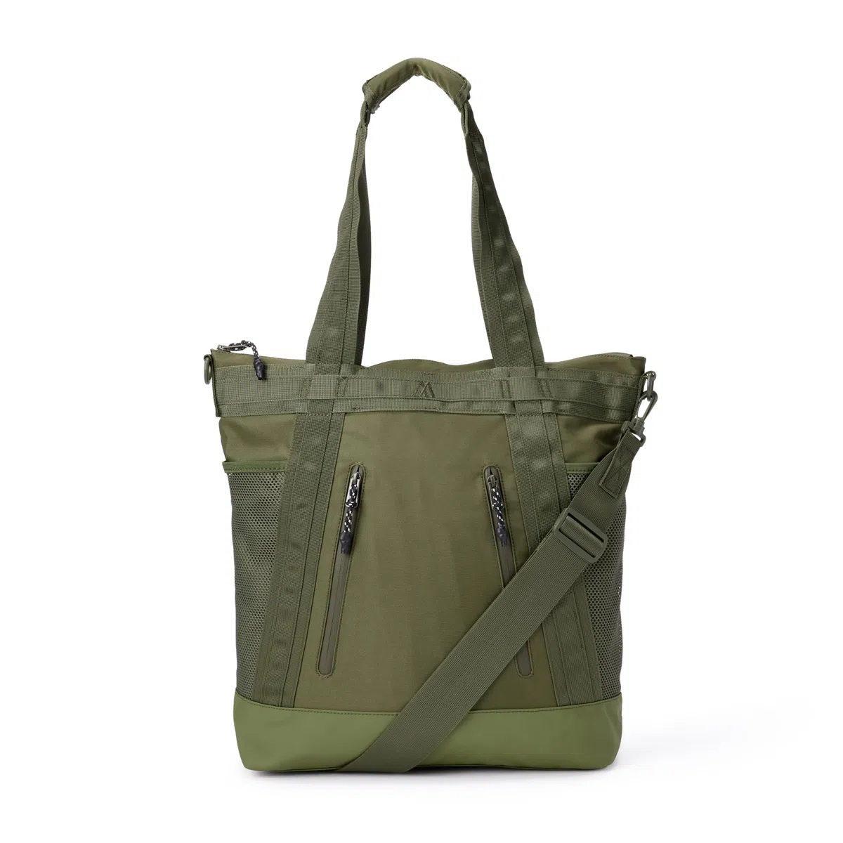 Amazon Essentials Borsa Tote in Nylon Convertibile in Zaino, con Cerniera e Spallacci Regolabili Unisex - Adulto