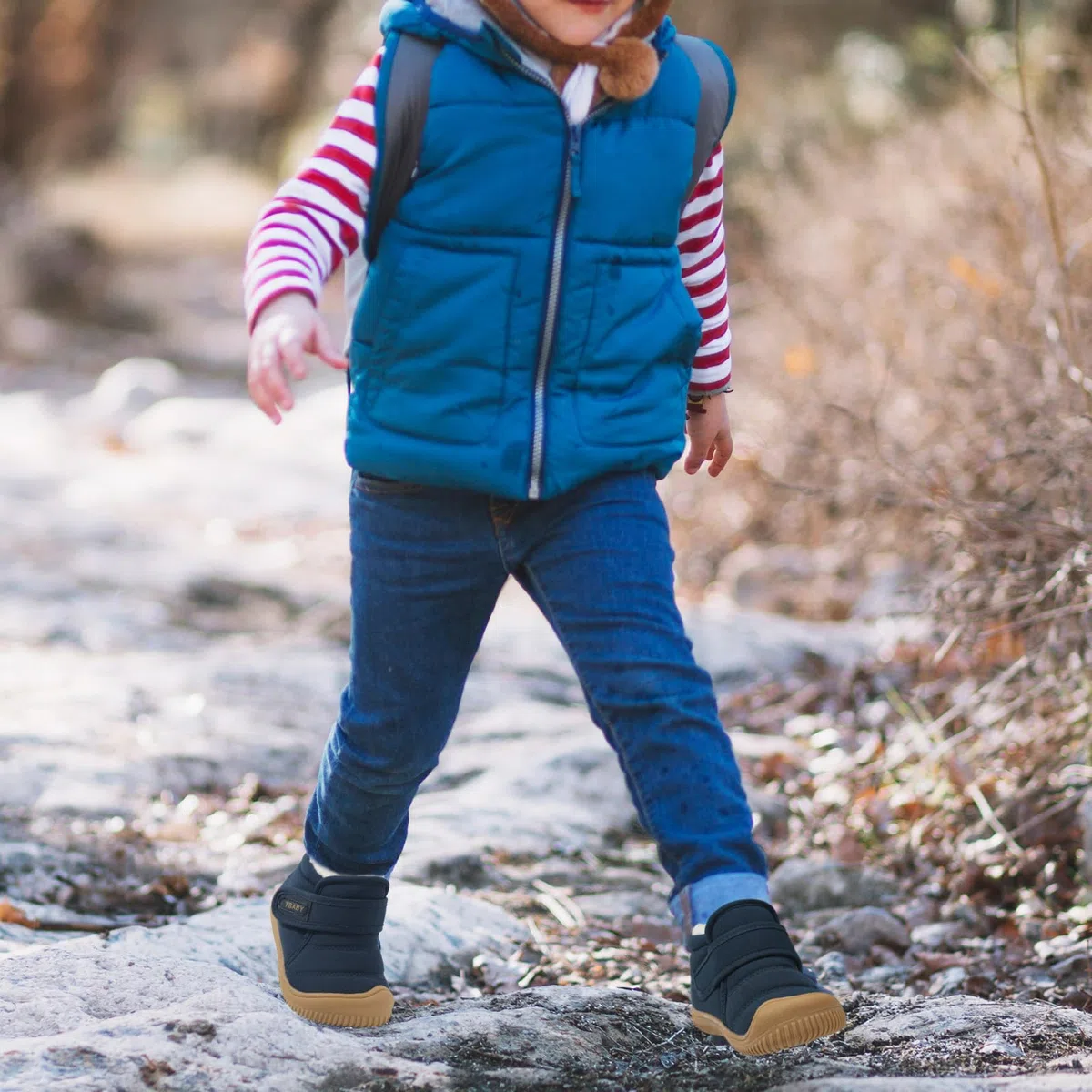1-5 Anni Stivalitti Bimbo Bimba Invernale Stivali Bambino Bambina Caldo Foderato in Pelliccia Invernali Scarpe Neonato Neonata