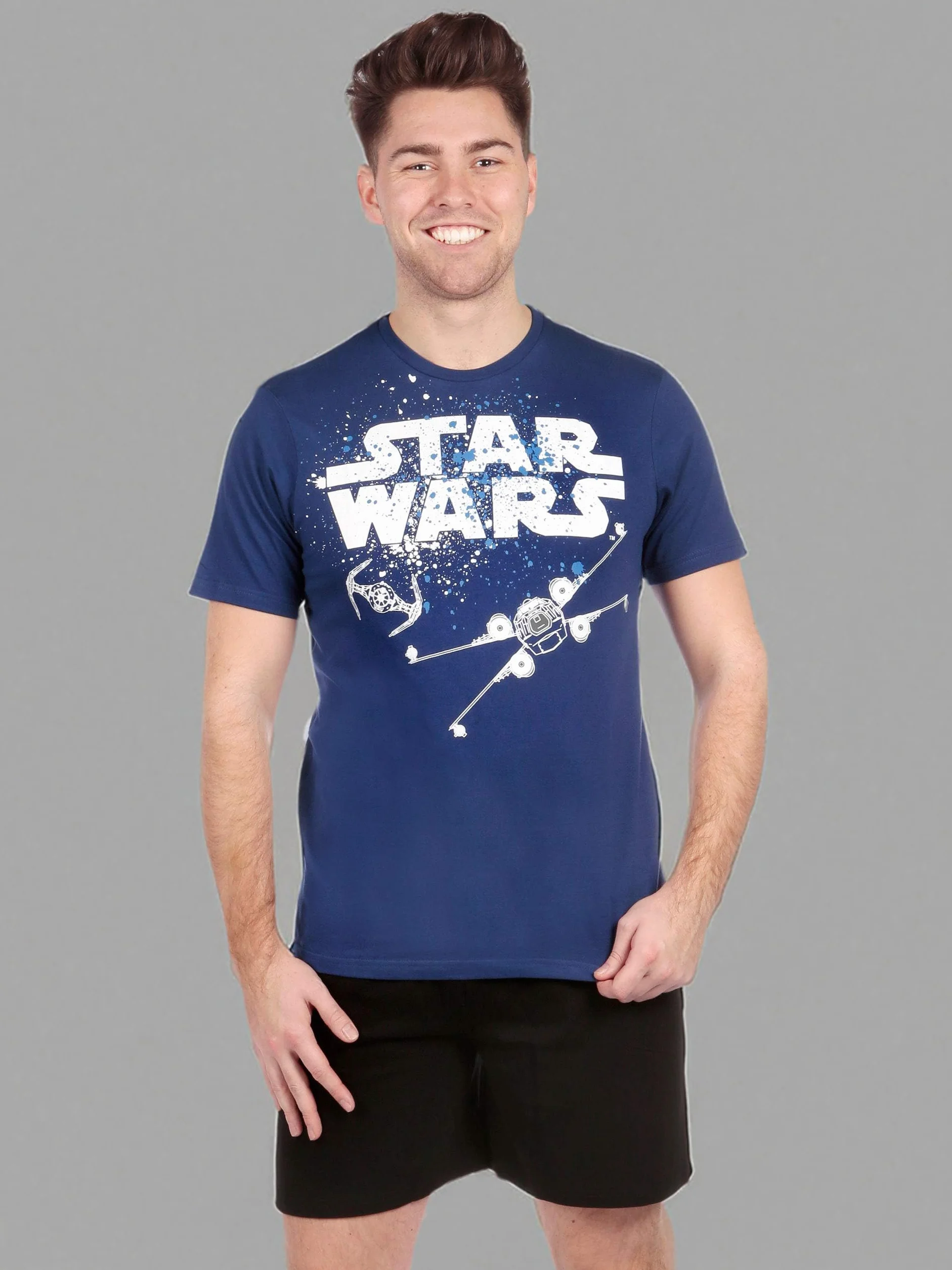 Star Wars Pigiama | Pigiami Uoma Cotone | Pigiamone Uomo Corto
