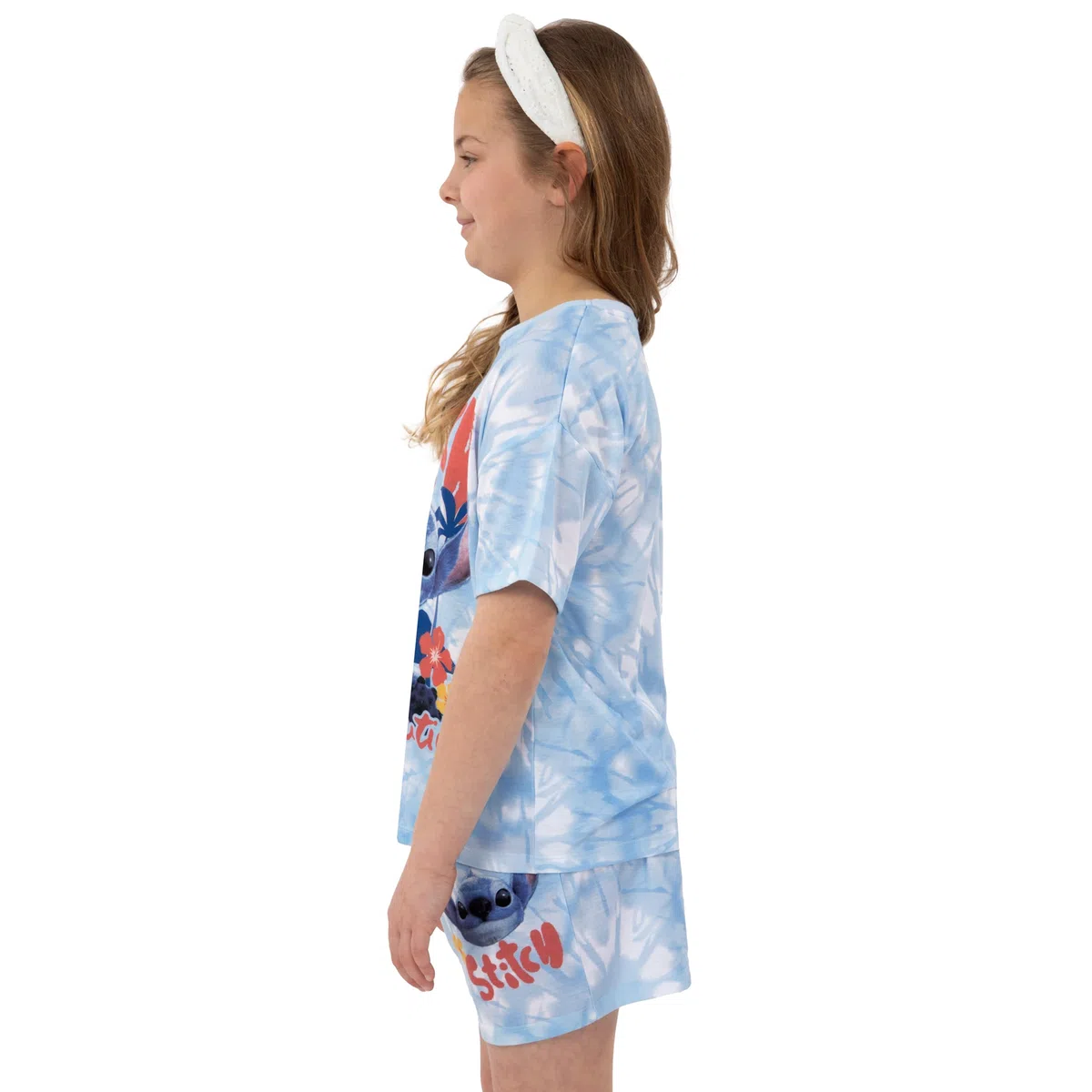 Disney Pigiama Bambina Lilo E Stitch, Pigiami Ragazza Manica Corta, Pigiama Stitch Bambina