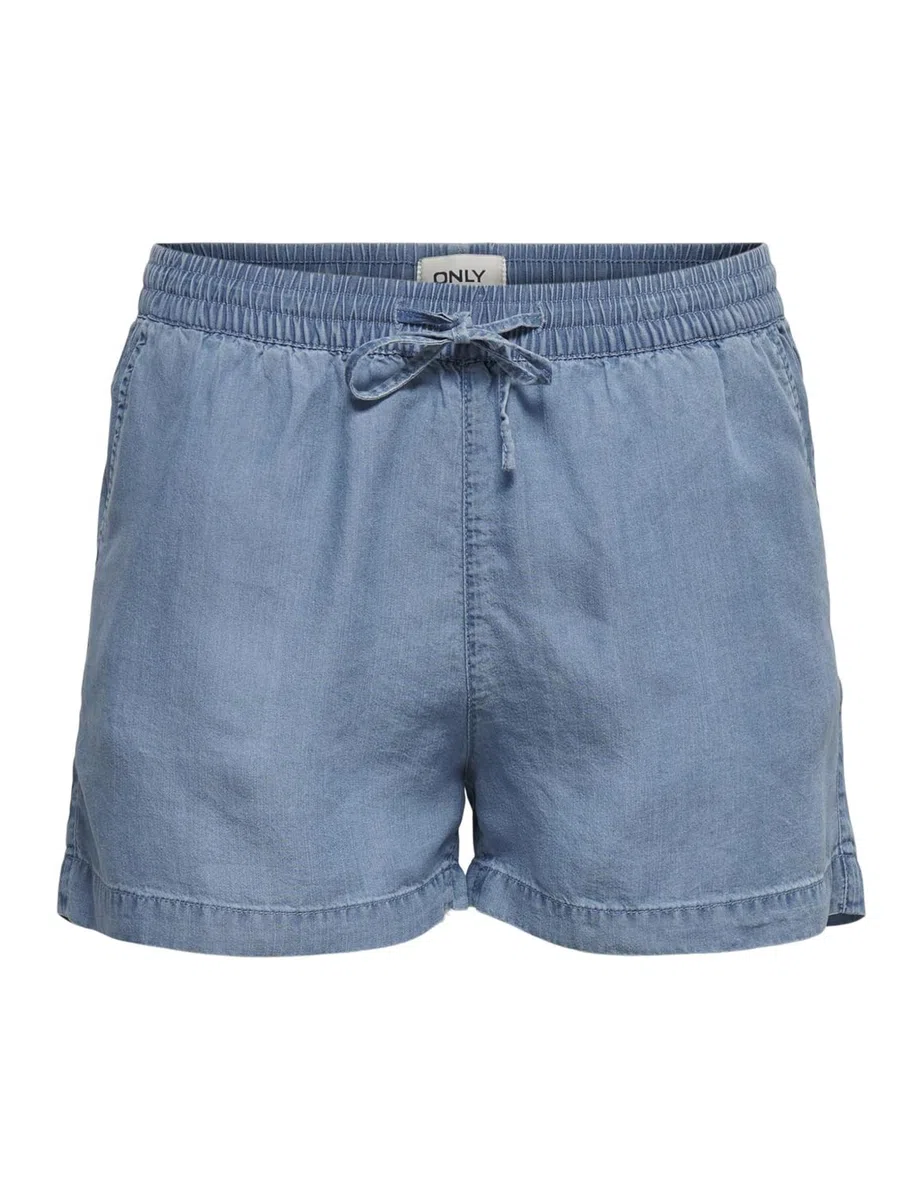 Only - Onlpema Lyocell Life DNM Shorts Box, Pantaloncini Donna