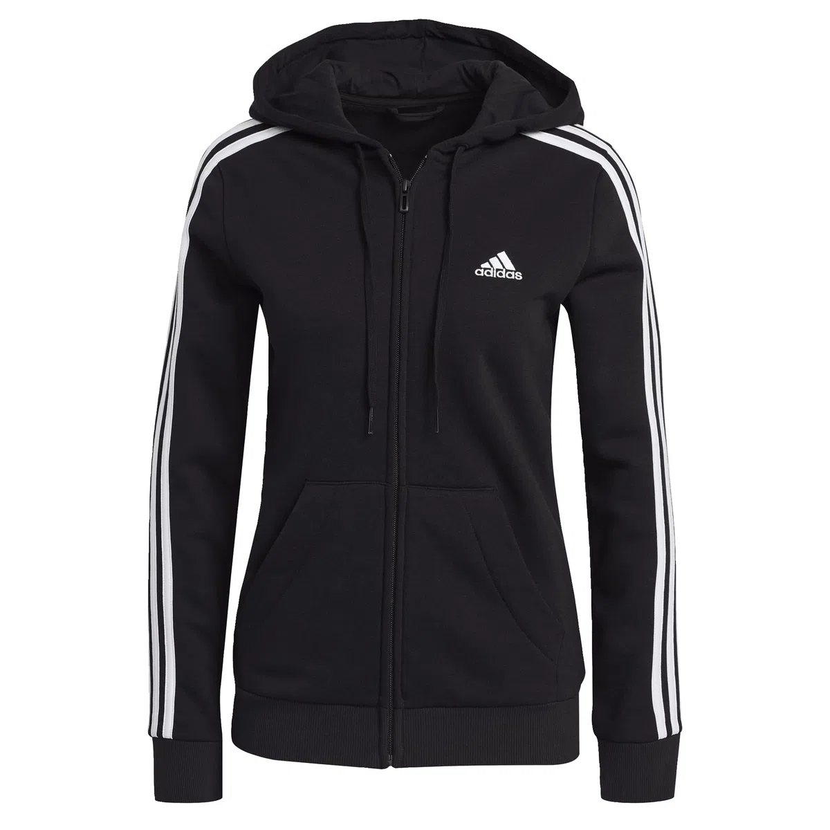 adidas Pantalone da Donna Essentials French Terry 3-Stripes Nero cod GM8733