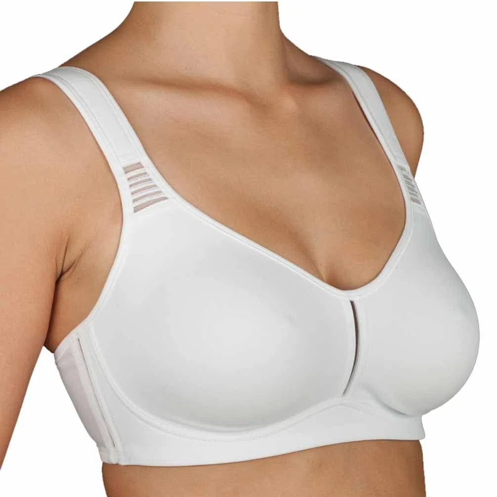 Selene, Reggiseno Contenitivo Donna con Fascia Anatomica, Senza Ferretto e Imbottitura, con Spalline Larghe Comfort, Collezione Elvira