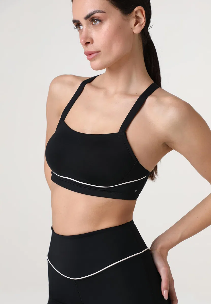 Lovable Sportivo -Top Brassière - Microfibra Modellante Senza Cuciture - Asciugatura Rapida, Sport Alto Impatto-Active Comfort Reggiseno Donna