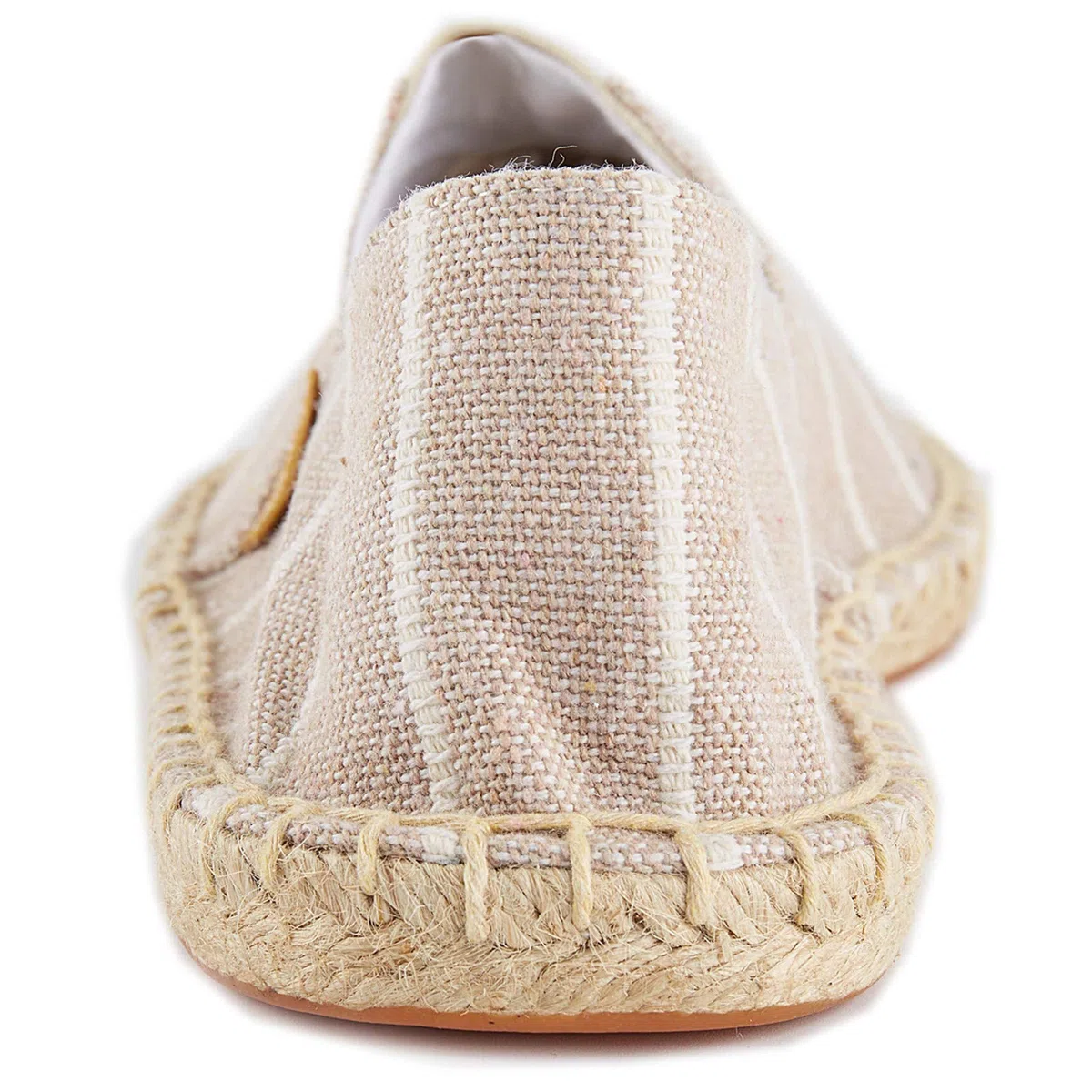 Alexis Leroy Women Summer Stripe Canvas Flat Espadrilles