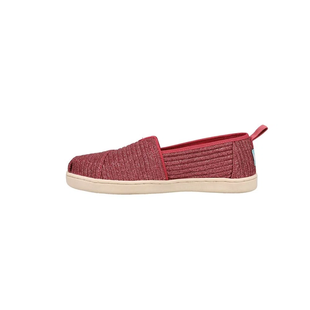 TOMS Glitter Alpargata, Mocassino Basso Bambine e Ragazze