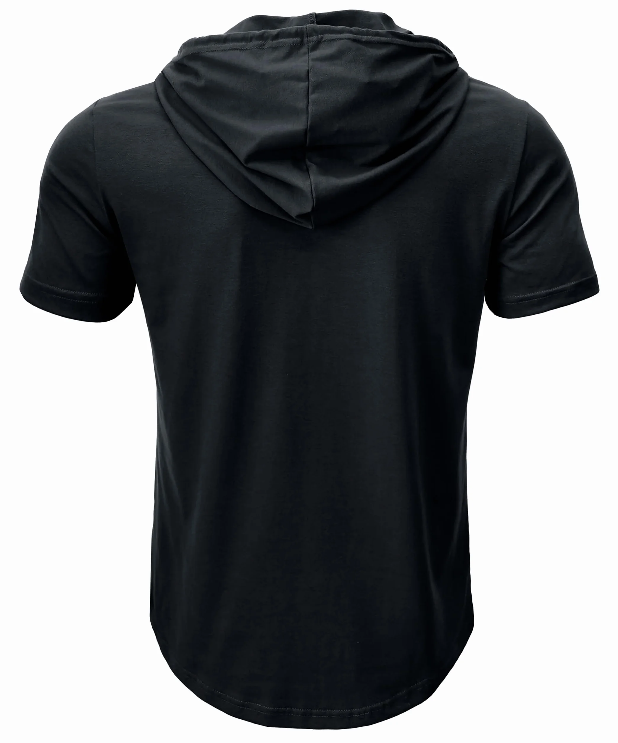 MakingDa Athletic Manica Corta Con Cappuccio Uomini Moda Allenamento Palestra Pullover Camicia Con Cappuccio Pulsante Muscle Fit Estate Felpa Leggera Hip Hop Running Boxing Hiking Sport Hoodys T-Shirt