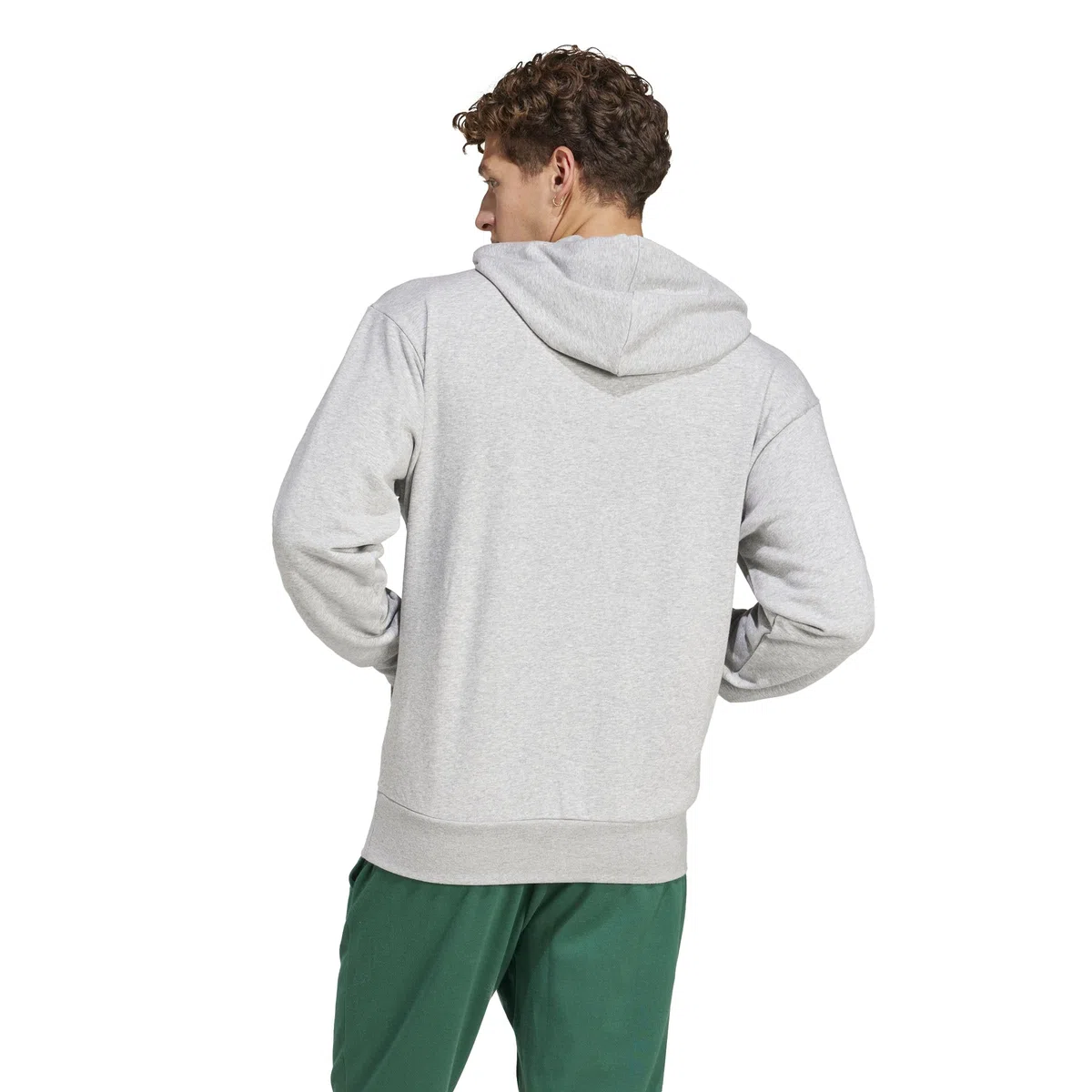 adidas Men Felpa con Cappuccio Essentials Feelcozy French Terry