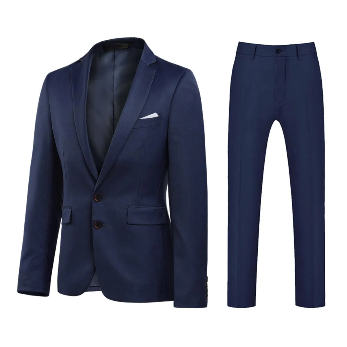 YOUTHUP Abito da Uomo 2 Pezzi 2 Bottoni Business Abiti da Sposa Tuxedo Blazer e Pantaloni