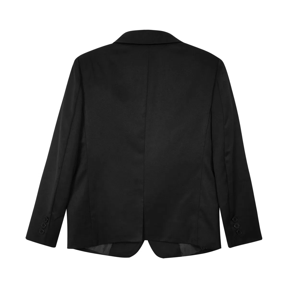 dPois Giacca Elegante Bambino Ragazzo Unisex Blazer Slim Fit Giacca Casuale Smoking Tuxedo Maniche Lunghe Slim Fit Capispalla Capotto da Cerimonia Battesimo, 4-14 Anni