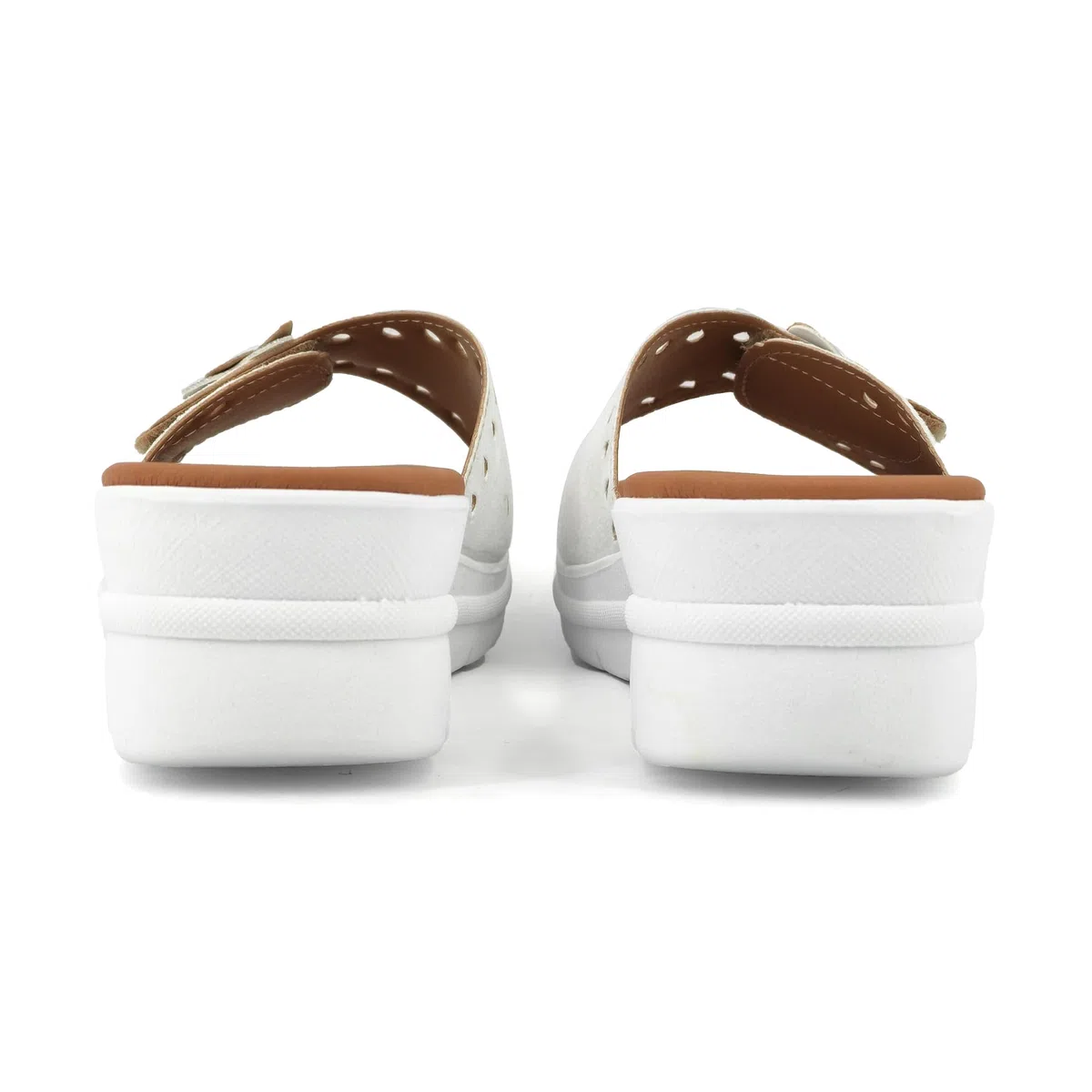 JOMIX Ciabatte Donna Estive Anatomiche Pantofole Zeppa a Strappo Regolabile Comode da Casa Made in Italy