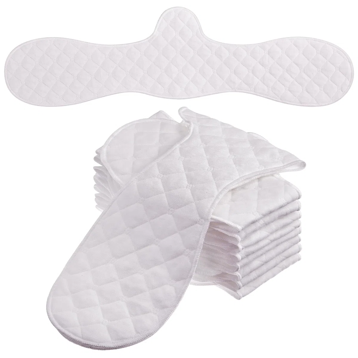 Boyiee 9 Pezzi Cuscinetti Antisudore per Reggiseno in Cotone Fodera per Reggiseno Pad Assorbi Sudore Sottoseno per Donna