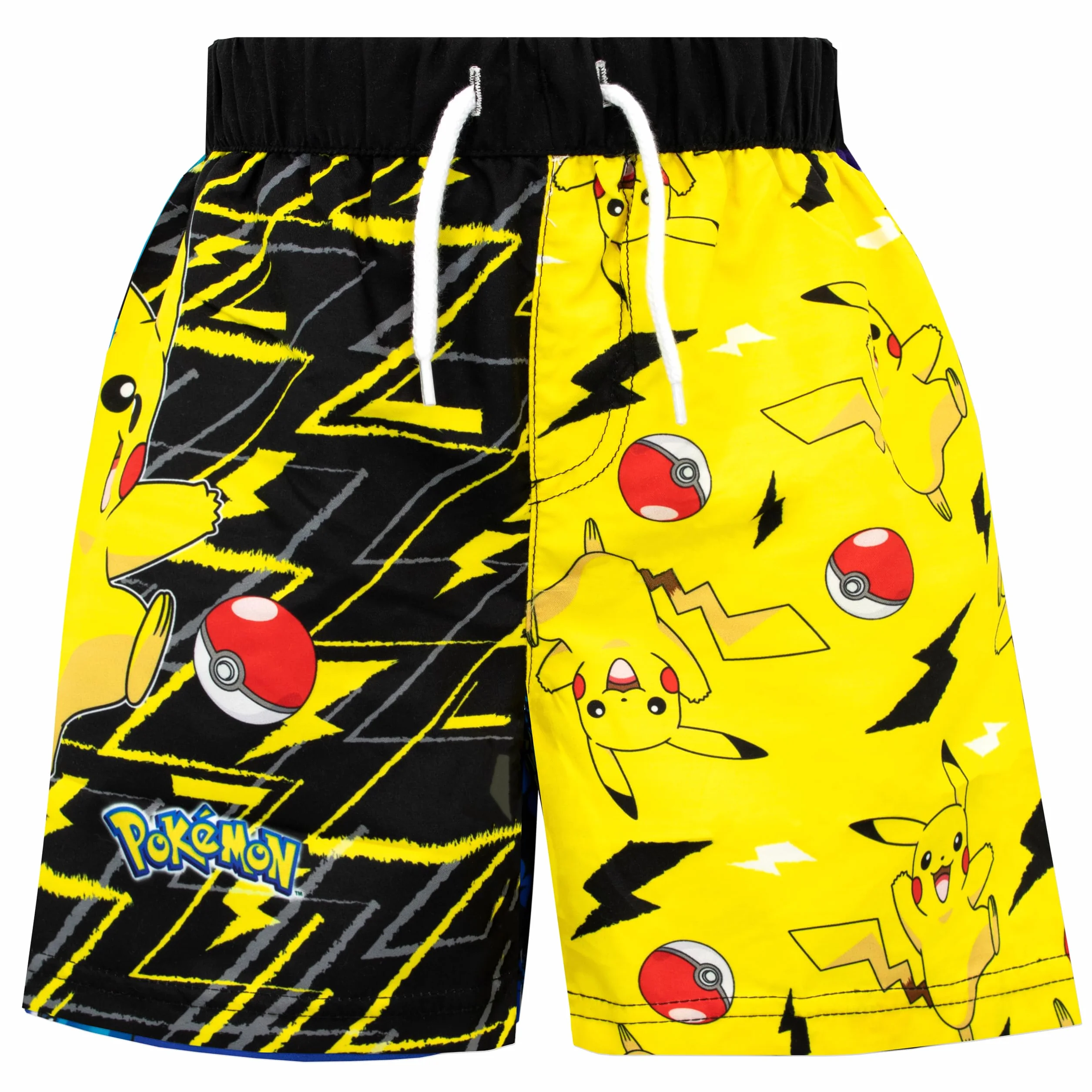 Pokémon Costume da Bagno | Boxer Mare Bambino Pikachu | Costume Piscina Bambino | da 3 A 10 Anni