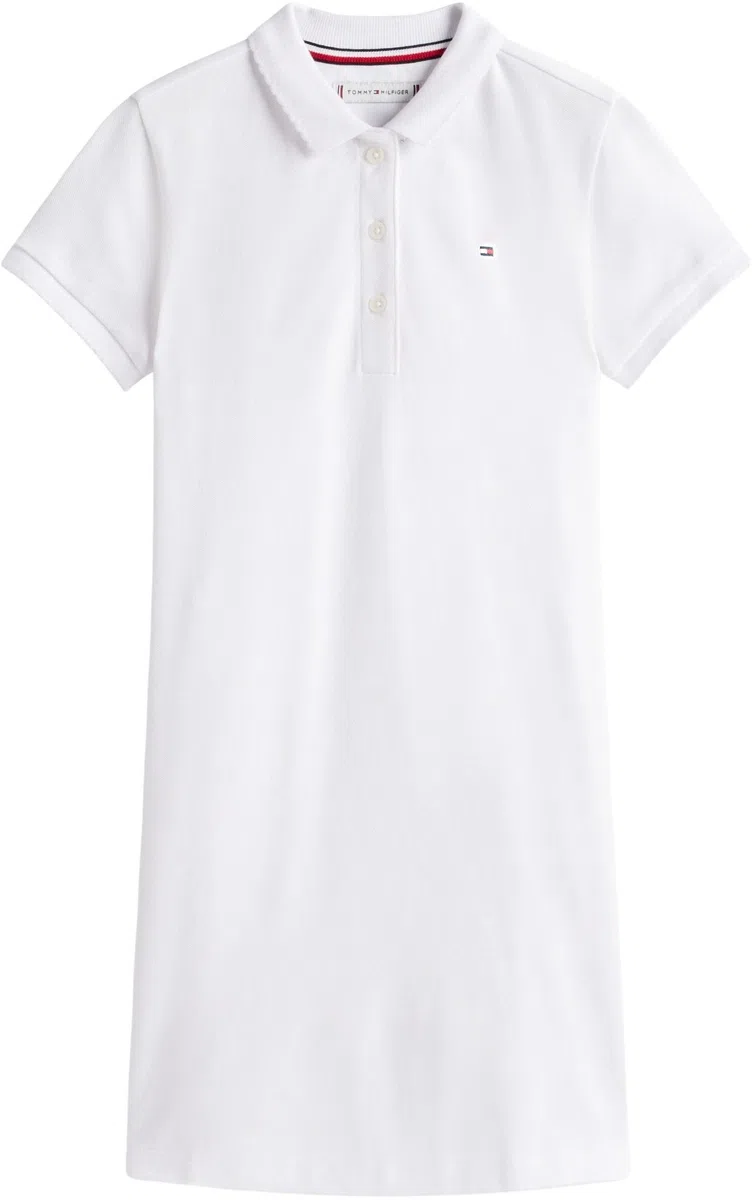 Tommy Hilfiger Essential Polo Dress Kg0kg08564 Vestiti Bambine e Ragazze (Pacco da 1)