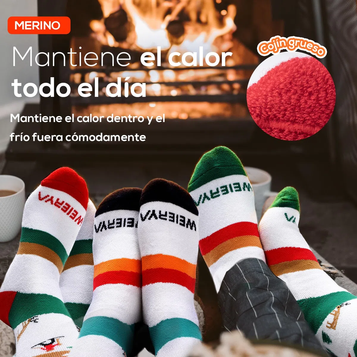 Calzini da sci in lana per bambini, calzini termici da neve, sci snowboard, per bambini e ragazze, 3 Paia