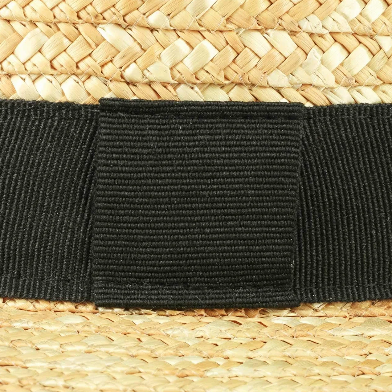 fiebig Cappello da gondoliere Donna e Uomo | Cappello da Sole in 100% Paglia | Boater Made in Italy | Cappello di Paglia per la Primavera e L'Estate | Cappello con Nastro