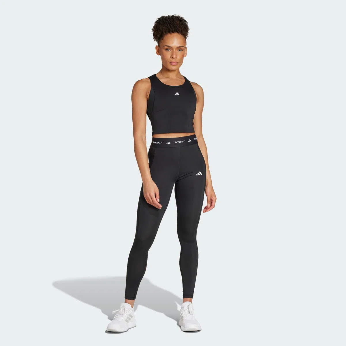 adidas Women Canotta da Allenamento Techfit Crop