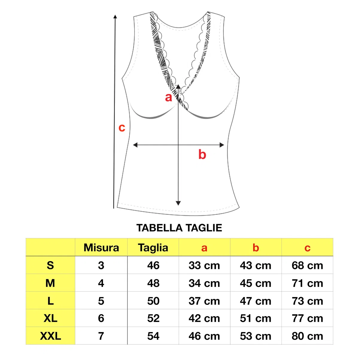 VP PINUCCIO VENEGONI Set 2 Canottiera Intima Donna Cotone Mercerizzato 100% Canottiera con Forma Seno Made in Italy Canottiere Pizzo Canotta Spalla Larga Canottiera con Reggiseno