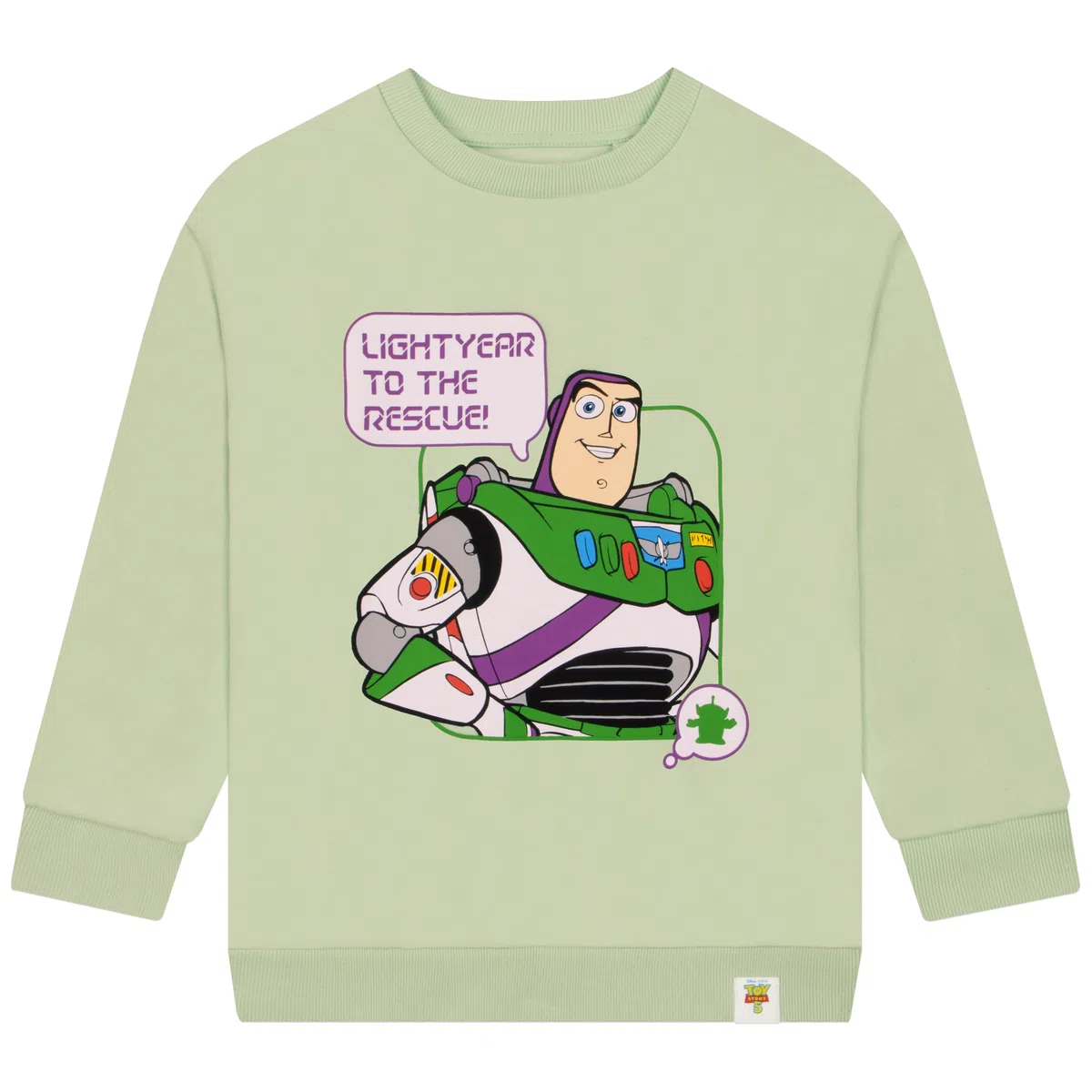 Disney Toy Story Felpa Bambino, Felpa Ragazzo Buzz Lightyear Verde Menta, Abbigliamento Bambini e Ragazzi