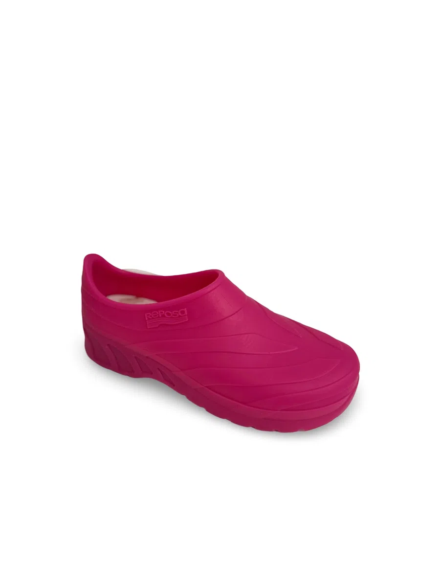 REPOSA Eco - Zoccoli Donna e Uomo in Gomma Comodi, Leggeri, Antishock, Ideali per Casa, Giardinaggio, Fai da Te - Ciabatte Donna Anatomiche con Fori Laterali, Laccetto Ribaltabile, Effetto Antiscivolo